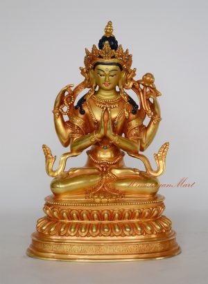 9.75" Chenrezig / Avalokiteshvara Statue