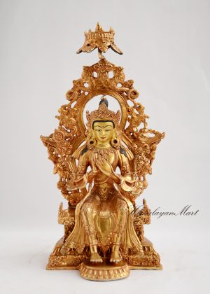 11.75" Maitreya Buddha Statue