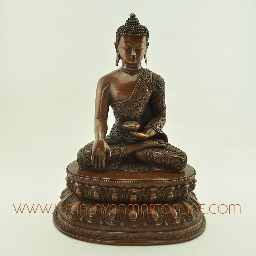 Shakyamuni Buddha Tomba Copper Statue