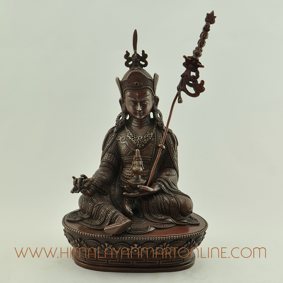Guru Rinpoche Copper Statue