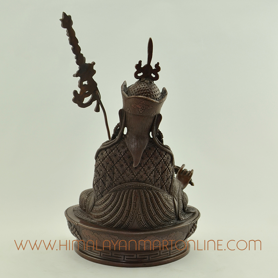 Guru Rinpoche Copper Statue