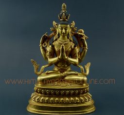 9” Chenrezig Statue