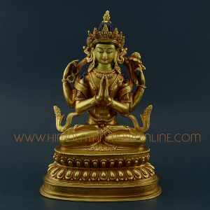 9” Chenrezig Statue