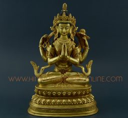 9” Chenrezig Statue