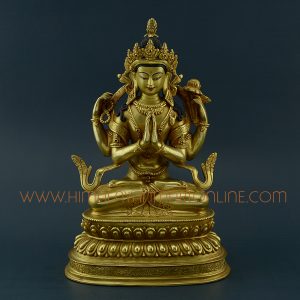 9” Chenrezig Statue