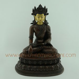 14.75" Crowned Shakyamuni buddha Statue