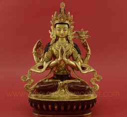 9” Chenrezig Statue
