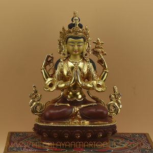 Four Armed Avalokiteshvara Statue