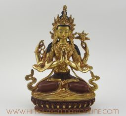 Chenrezig Copper Statue