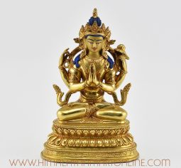 Chenrezig Statue from Patan Nepal