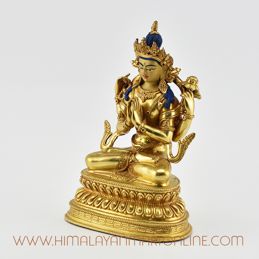 Chenrezig Statue Patan Nepal