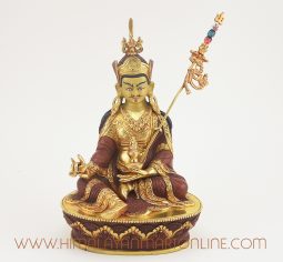 Guru Padmasambhava Copper Statue