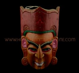 11” Saman Wooden Mask 