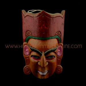 11” Saman Wooden Mask 