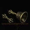Tibetan Ritual Vajra and Bell Set