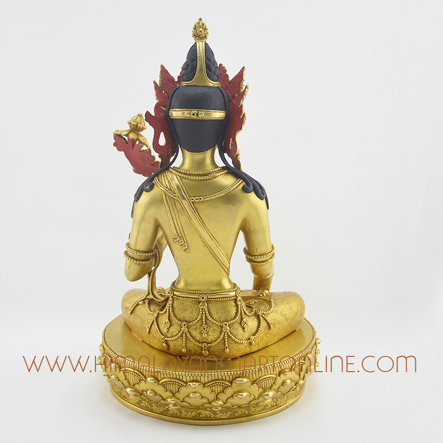 White Tara Sculpture from Patan, Nepal