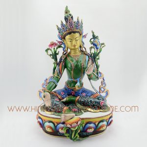 19.5" Green Tara Statue