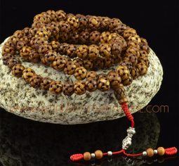10 mm Bone Knot Carving 108 Prayer Beads Mala
