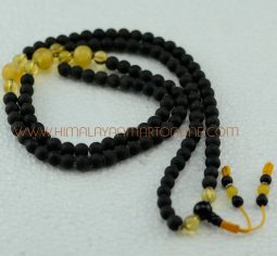8 mm Shaligram 108 Prayer Beads Mala
