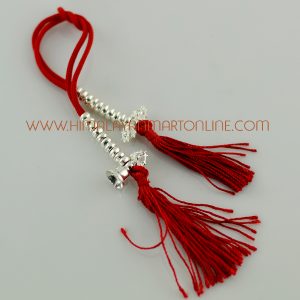 Vajra & Bell Silver Mala Counters Set