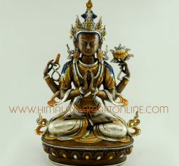 12.5″ Chenrezig/Aavalokiteshvara Statue