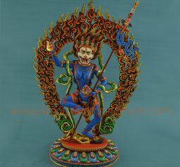 16″ Simha Mukhi Jogini Statue