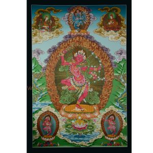 Kurukulla Thangka Scroll Painting