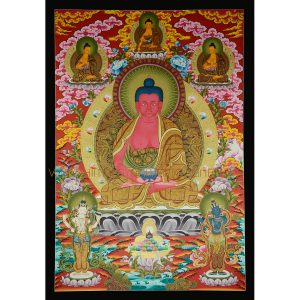 Buddha Amitabha Scroll Painting