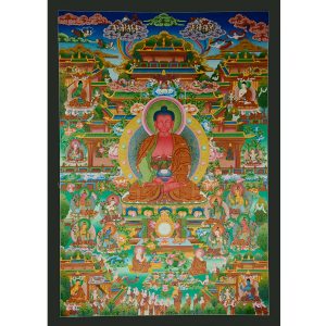 Pure Land Amitabha Buddha Thangka