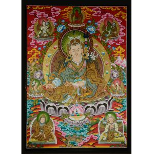 Guru Rinpoche Thangka Painting