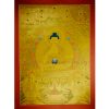 Gold Buddha Shakyamuni Thangka