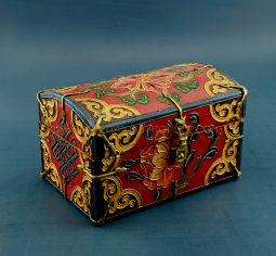 Hand Painted Tibetan Jewelry Wooden Box