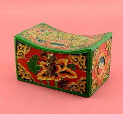 Handmade Tibetan Jewelry Wooden Box