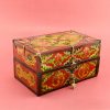Painted Handmade Tibetan Jewelry Wooden Box
