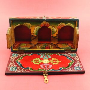 Painted Handmade Tibetan Jewelry Wooden Box