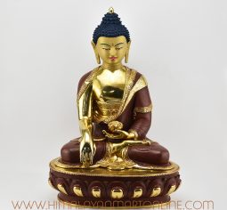 Hand Carved Shakyamuni Buddha Copper Statue