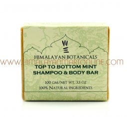 Top To Bottom Mint Shampoo and Body Bar