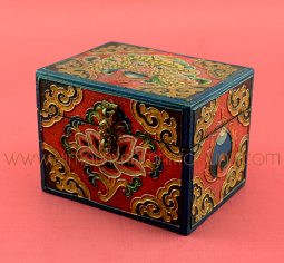 Hand Made Tibetan Wooden Jewelry Box