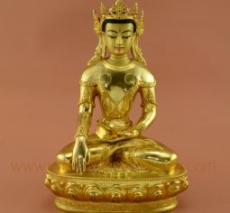 10″ Crowned Shakyamuni Buddha Statue
