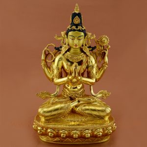 14" Chenrezig Statue