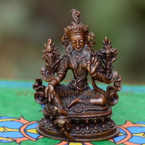 2.25” Green Tara Statue
