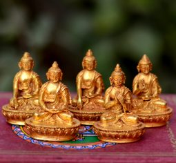 2.25” Pancha Buddha Statue