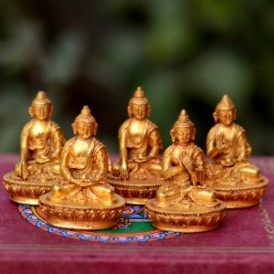 2.25” Pancha Buddha Statue