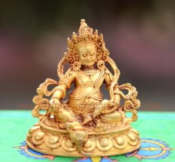 3” Yellow Kubera Statue