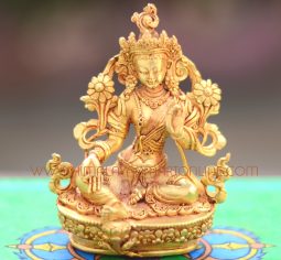 3.5” Green Tara Statue