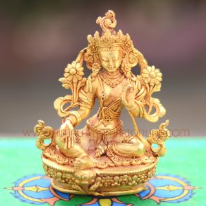 3.5” Green Tara Statue