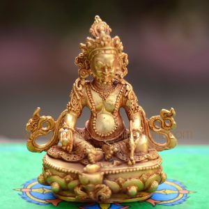 3.75 ” Yellow Kubera Statue