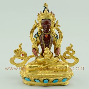 3.75" Aparmita / Amitayus Statue