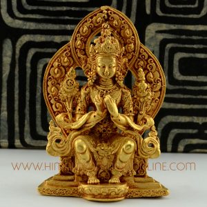 4" Maitreya Buddha Statue