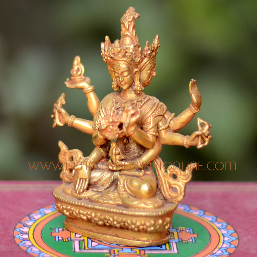 Namgyalma Statue: Namgyalma The Crowned Mother Buddha.